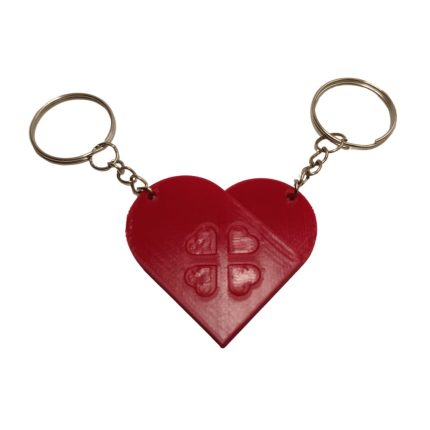 Birleşen Lego Kalp Anahtarlık